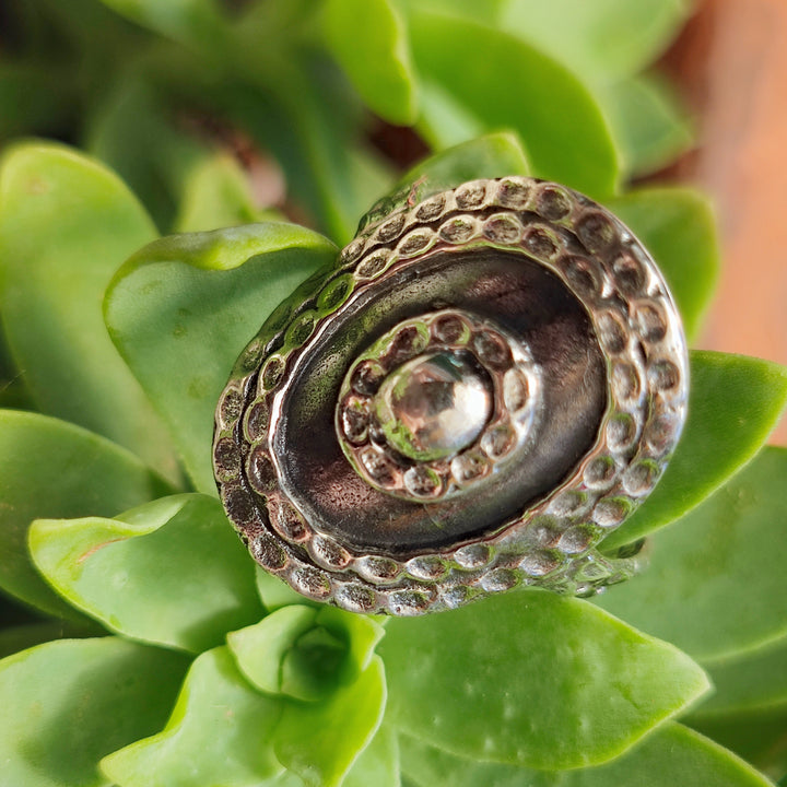 Anello etnico in argento 925 - BOMDILA
