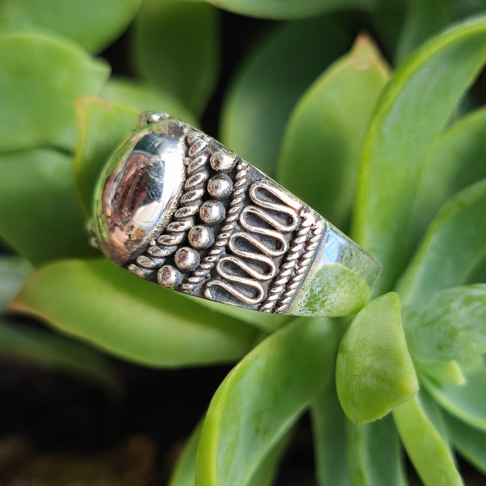 Anello etnico in argento 925 - DIPHU