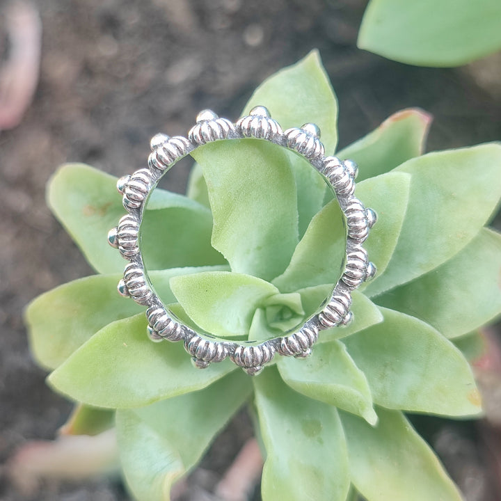 Anello in argento 925 con fiori - FLOWER