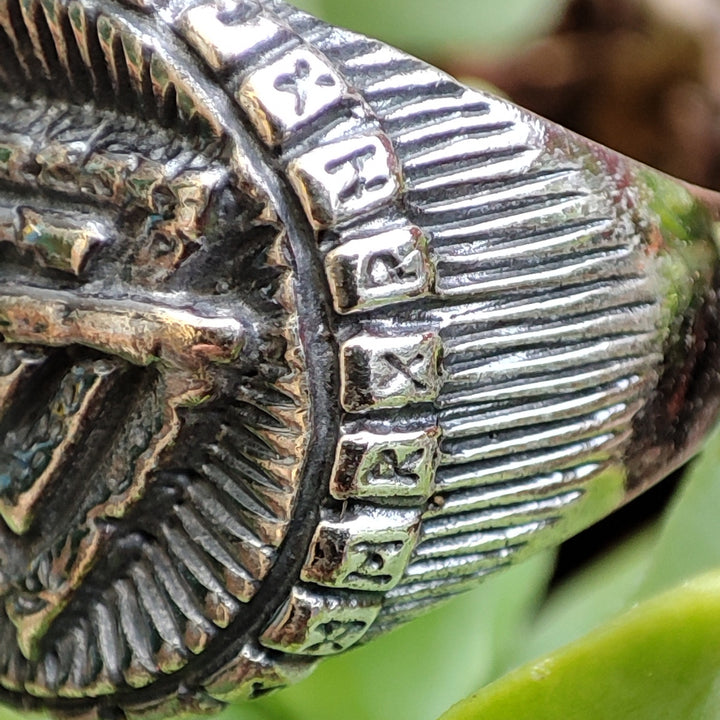 Anello etnico in argento 925 - ODIN