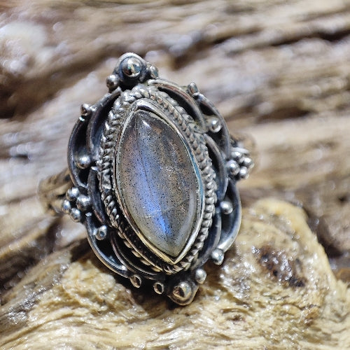 Anello con pietra in argento 925 - DIMIT