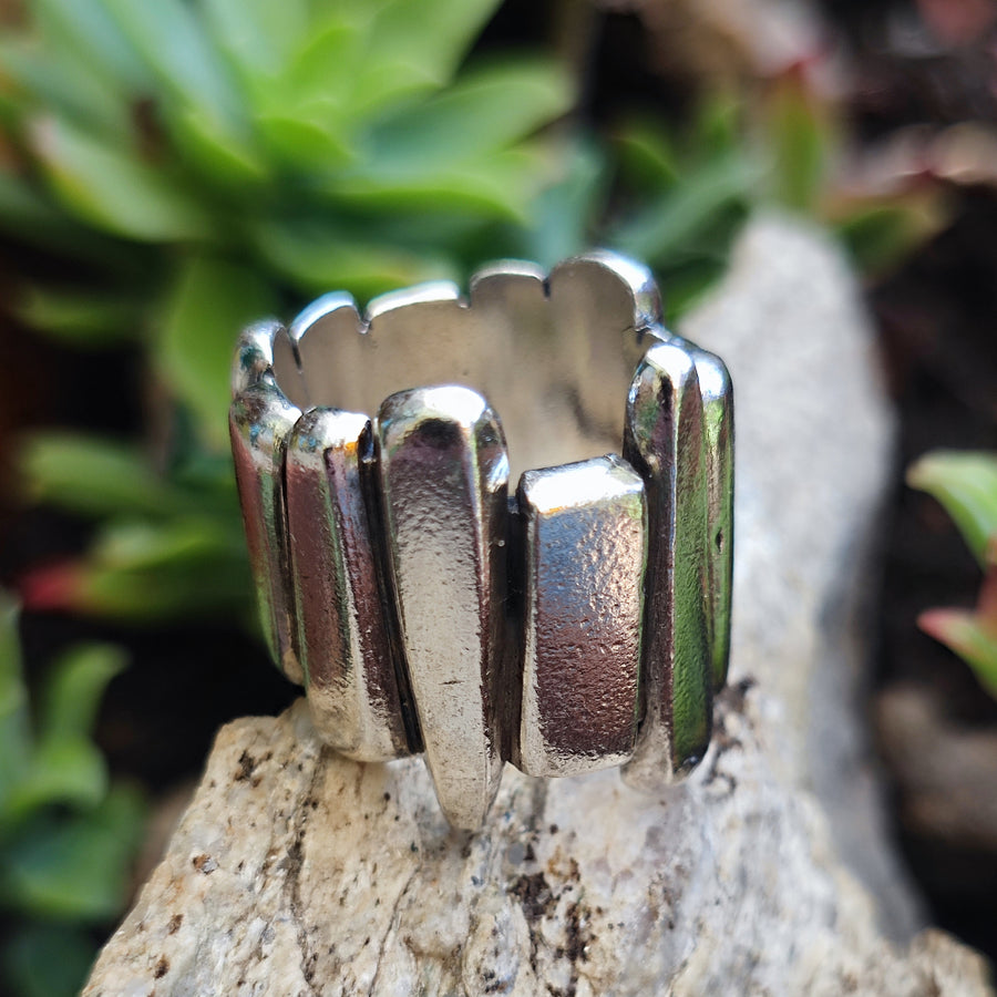 Anello a fascia in argento 925 - DURGARPUR