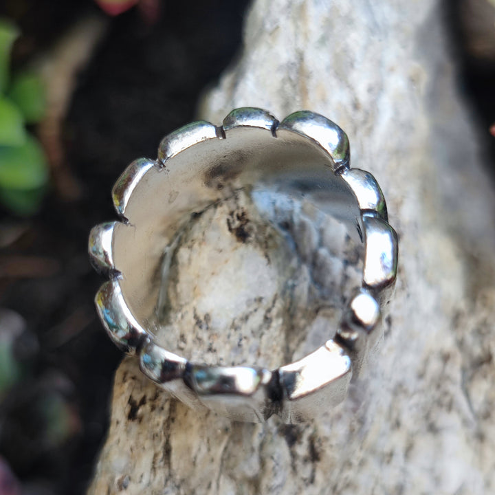 Anello a fascia in argento 925 - DURGARPUR