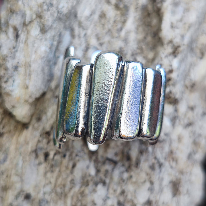 Anello a fascia in argento 925 - DURGARPUR