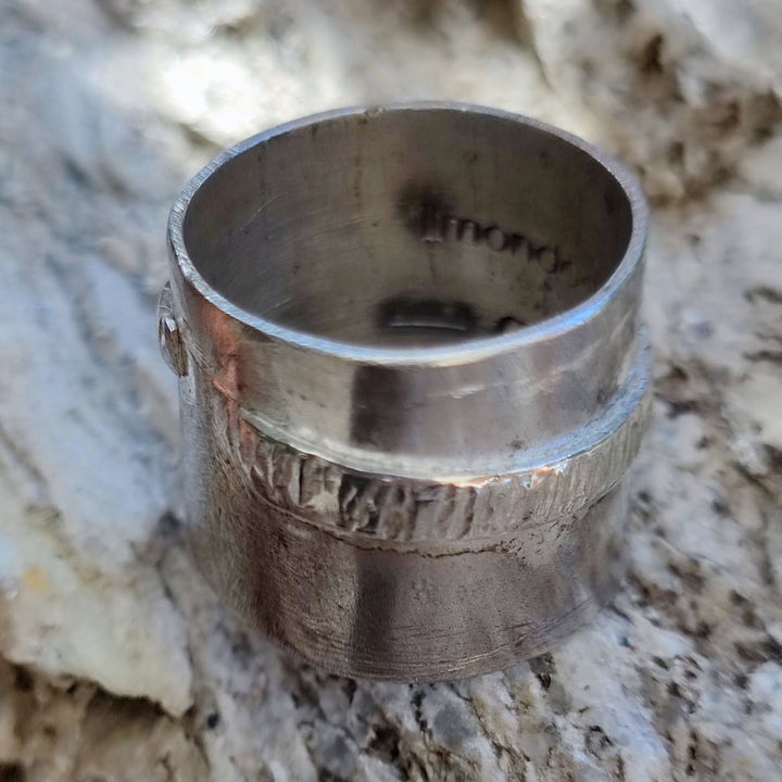 Anello a fascia in argento 925 - BOHJPUR