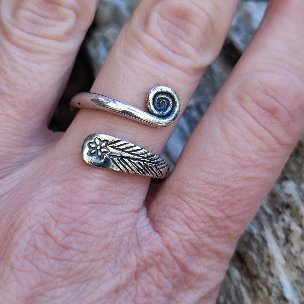 ANELLO fascia in argento 925 - KAPUN