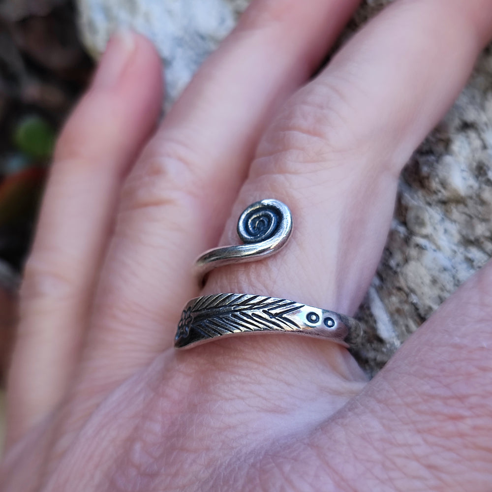 ANELLO fascia in argento 925 - KAPUN