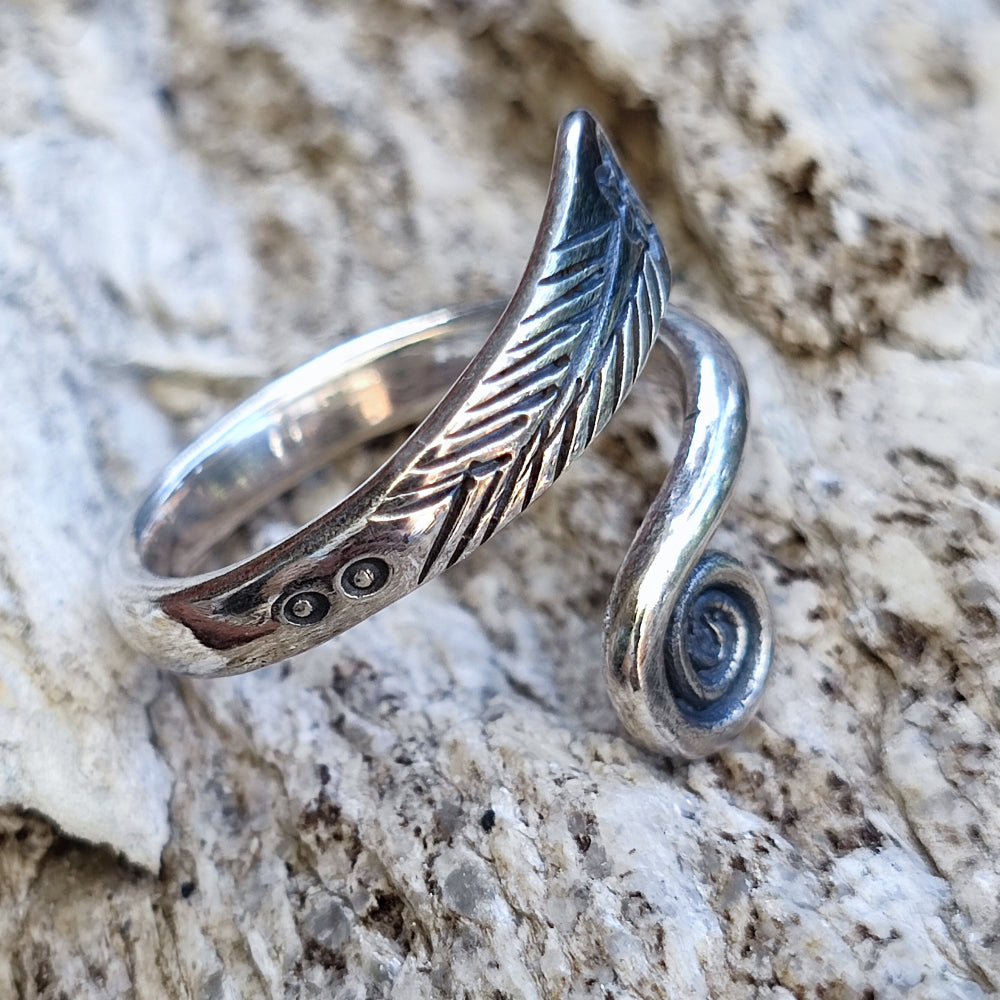 925 silver band RING - KAPUN