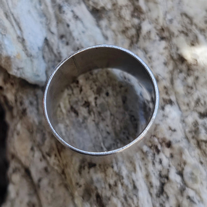 Anello a fascia in argento 925 - KORUD