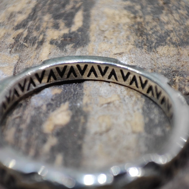 Anello etnico artigianale in argento 925 - CHORI