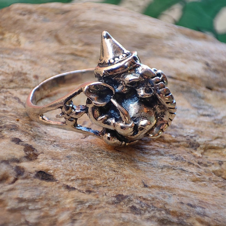 ANELLO GANESH in argento 925 con capello