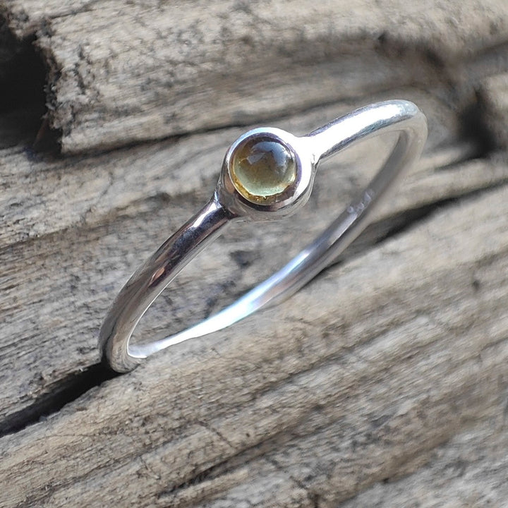 Anello sovrapponibile in argento 925 con pietra Le LUCCIOLE