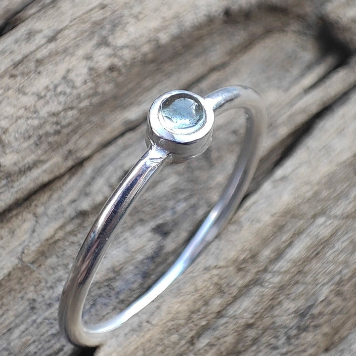 Anello sovrapponibile in argento 925 con pietra Le LUCCIOLE
