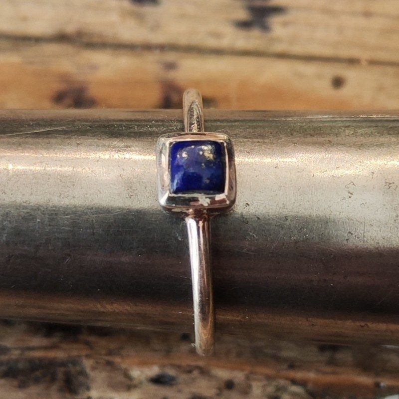 Anello sovrapponibile in argento 925 con pietra - DADO – immagine26