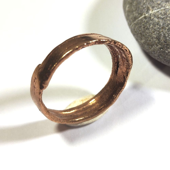 "SOLOTE" bronze ring for women or men size 25