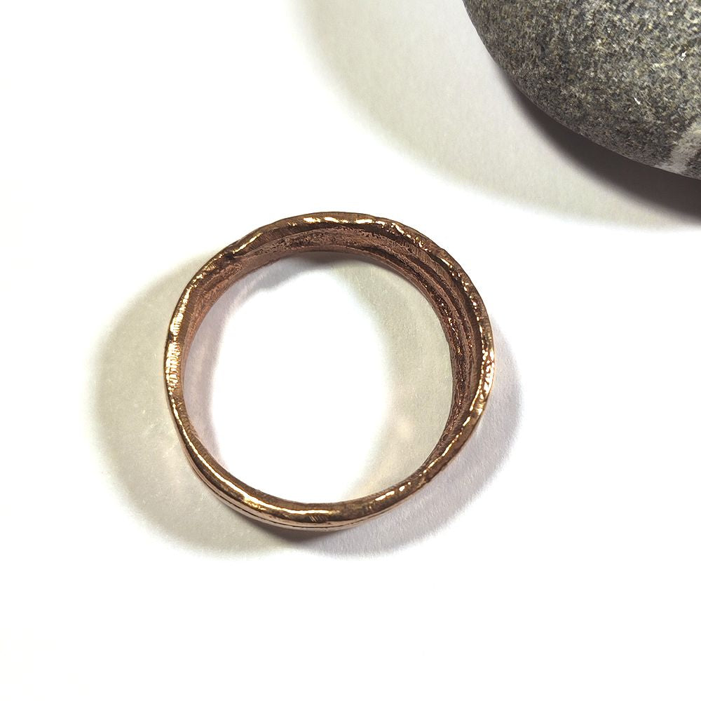 "SOLOTE" bronze ring for women or men size 25