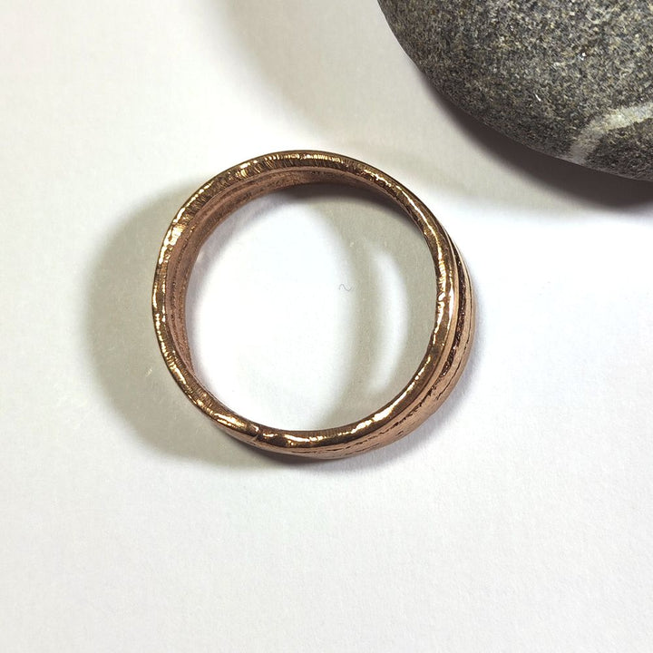 "SOLOTE" bronze ring for women or men size 25