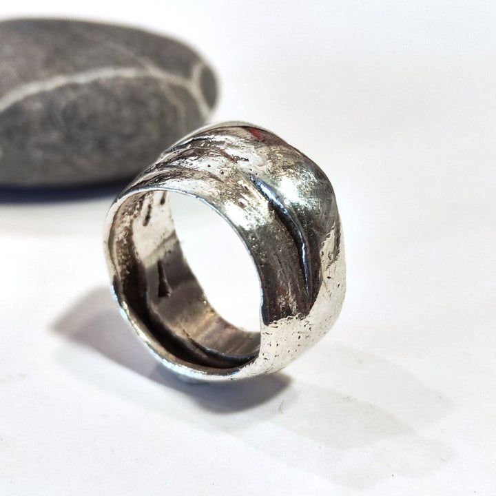 Anello SOLOTE in argento da donna o uomo misura 21 - Unisex
