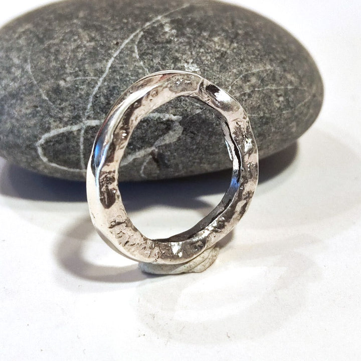 Anello SOLOTE in argento da donna o uomo misura 16