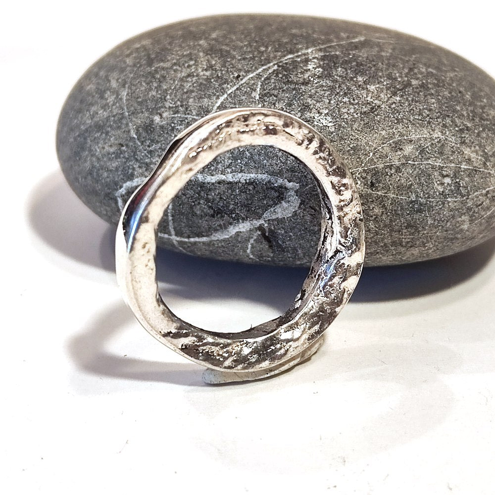 Anello SOLOTE in argento da donna o uomo misura 16
