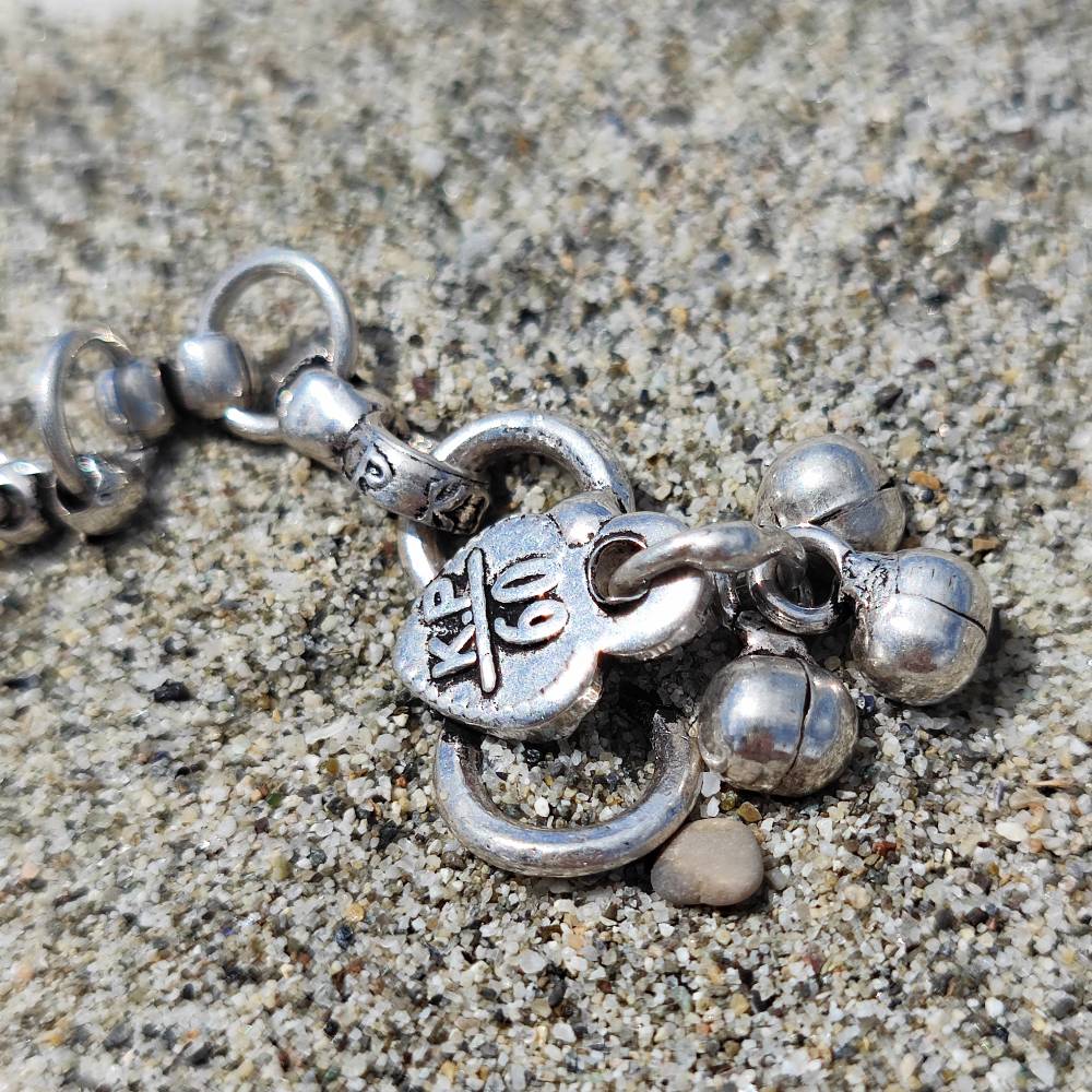 Cavigliera etnica in argento 925 - KARIWAKI