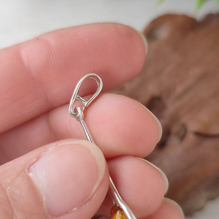 Ciondolo in argento 925 con pietra - RAYPUR