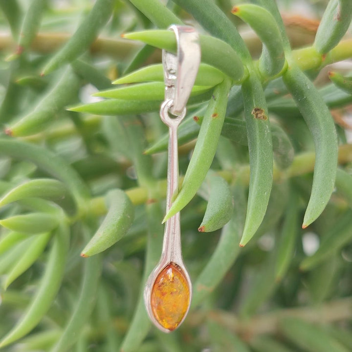 Ciondolo in argento 925 con pietra - RAYPUR