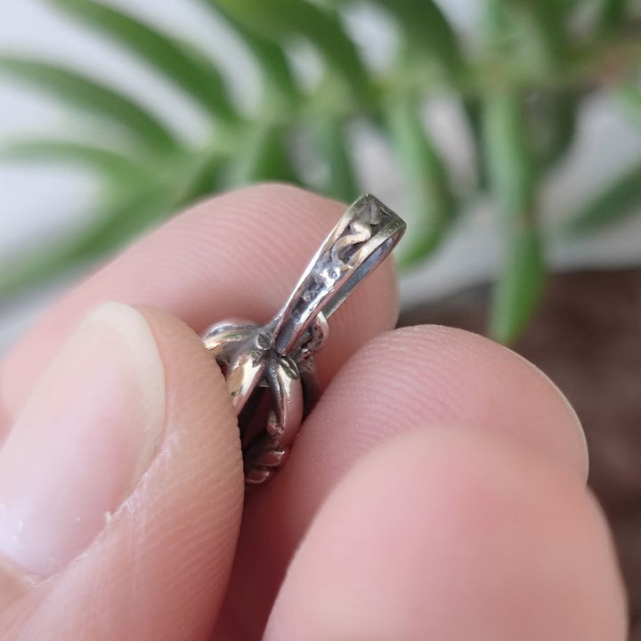 Ciondolo con Dorje in argento 925 - LARGHAR