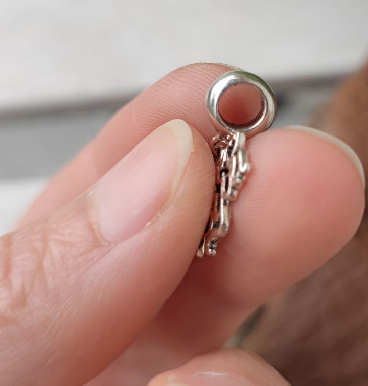 Ciondolo artigianale in argento 925 - LOVE LOVE LOVE