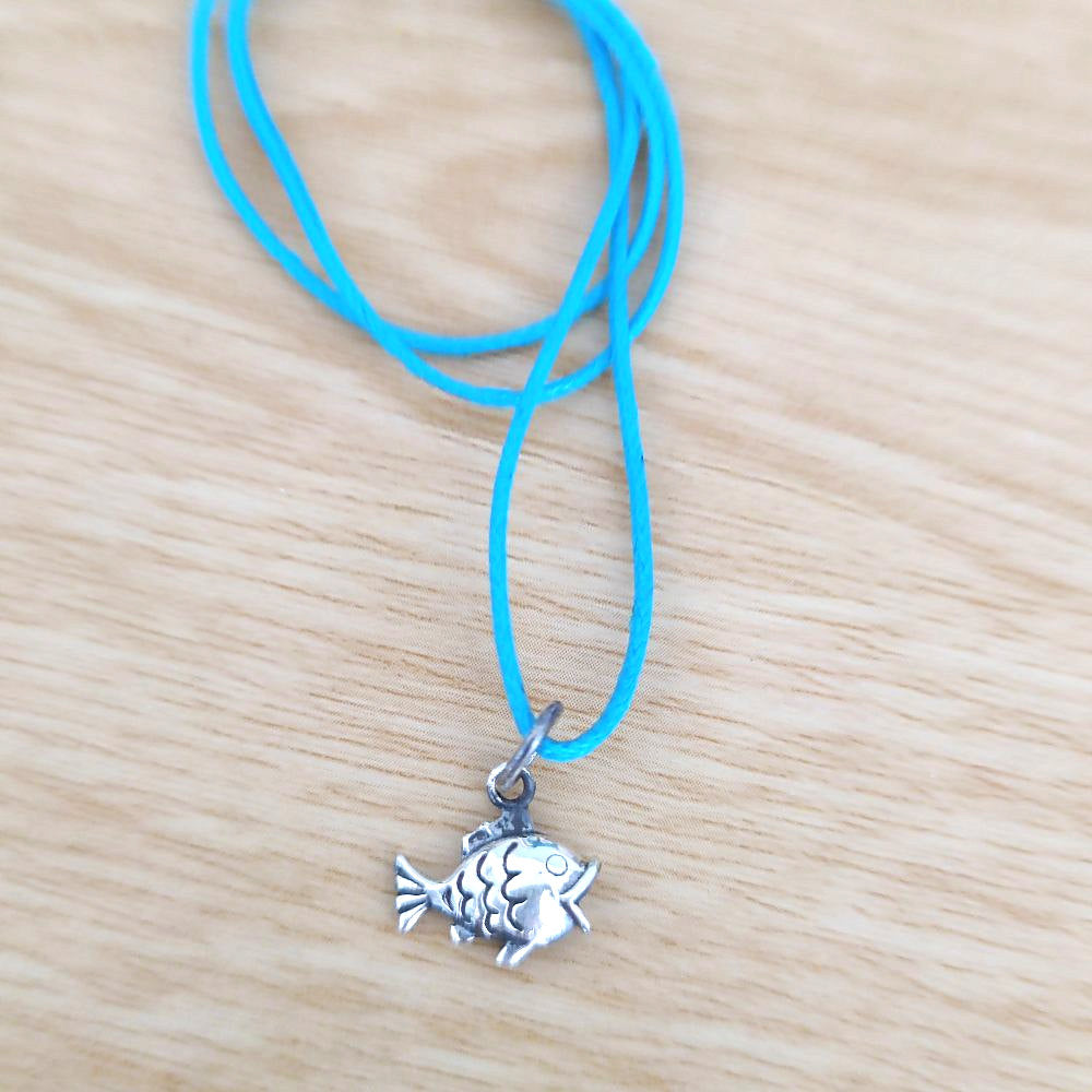 Ciondolo con pesce in argento 925 - BONADAPUR