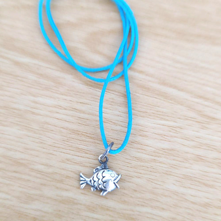 Ciondolo con pesce in argento 925 - BONADAPUR