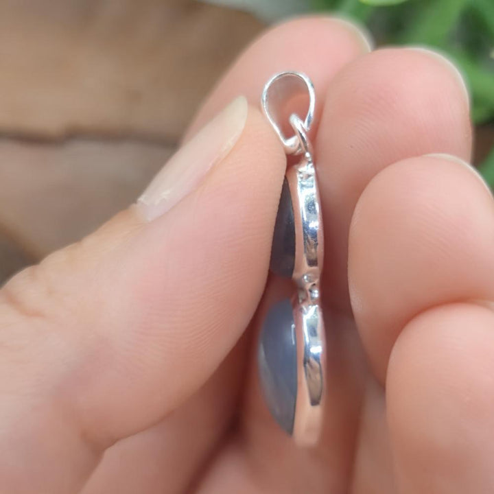 Ciondolo in argento 925 con pietra - CHANKA