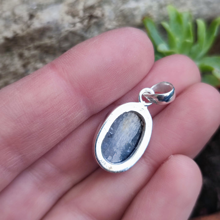Ciondolo etnico in argento 925 con pietra - MAIMA