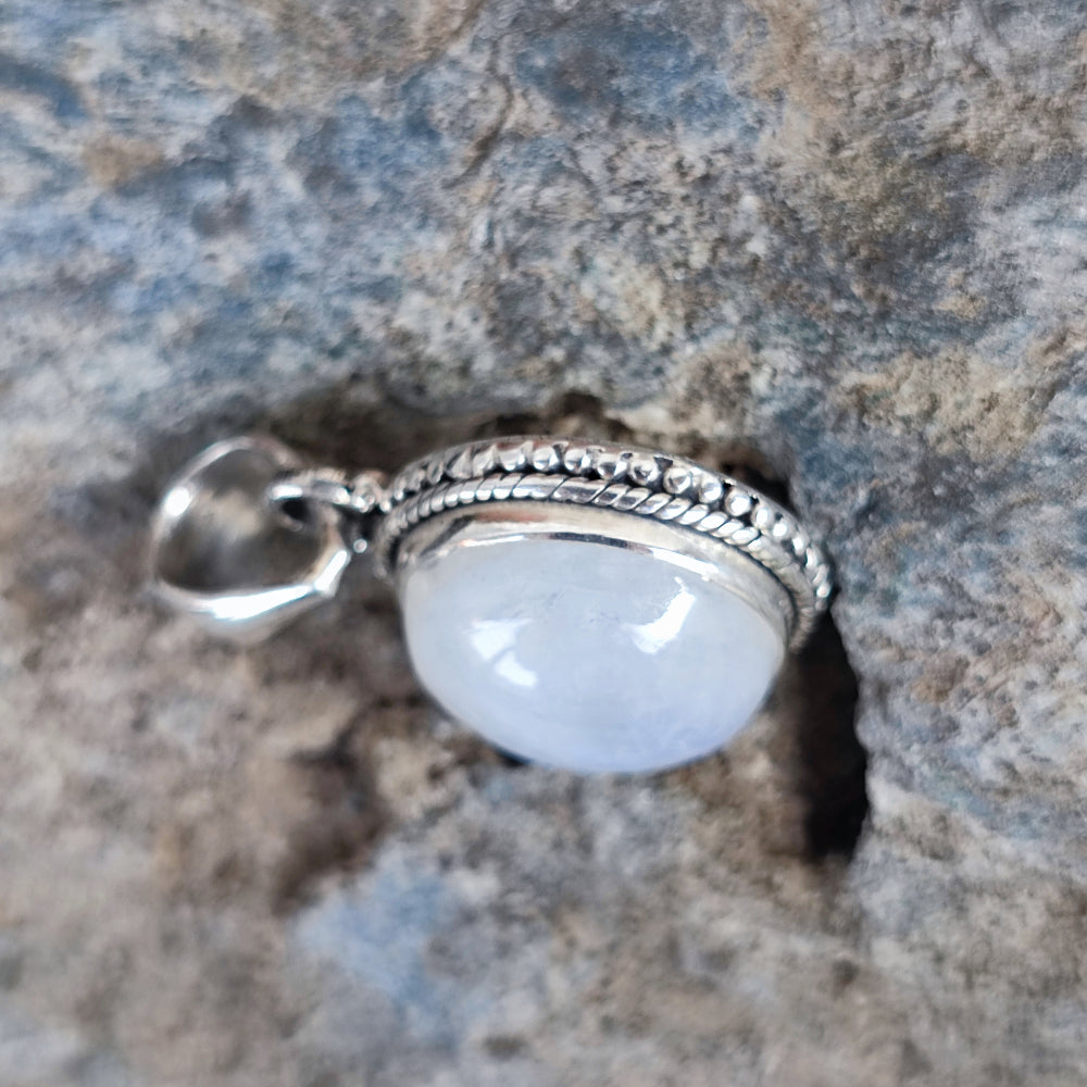 Ciondolo in argento 925 con pietra - PERIYAR