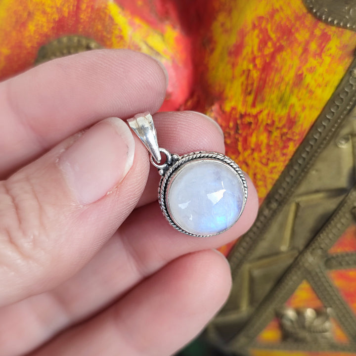 Ciondolo in argento 925 con pietra - PERIYAR