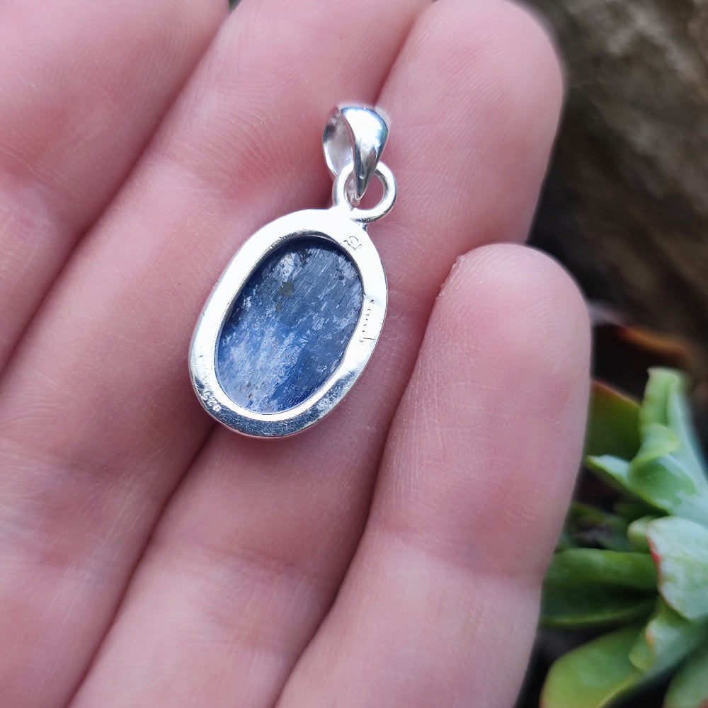 Ciondolo etnico in argento 925 con pietra - PHULPUR