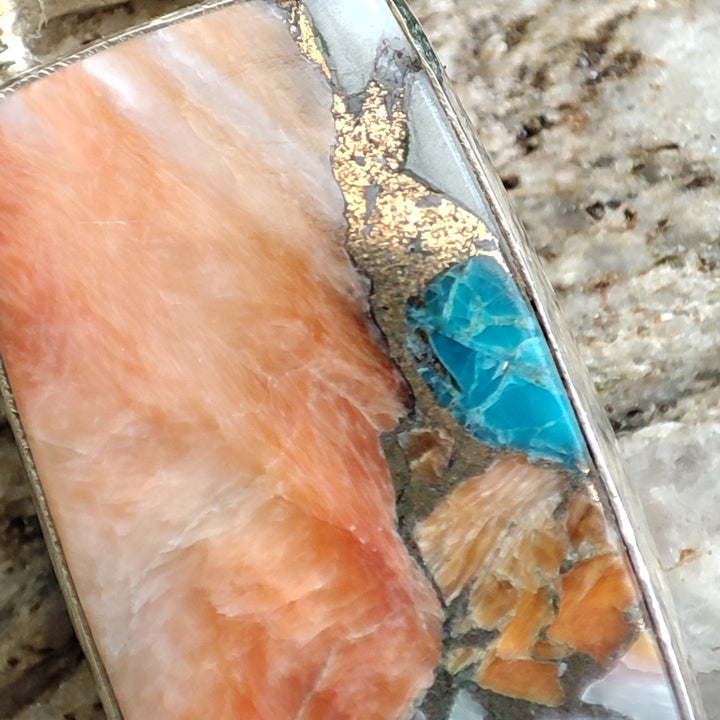 Ciondolo in argento 925 con pietra - RAMAPUR