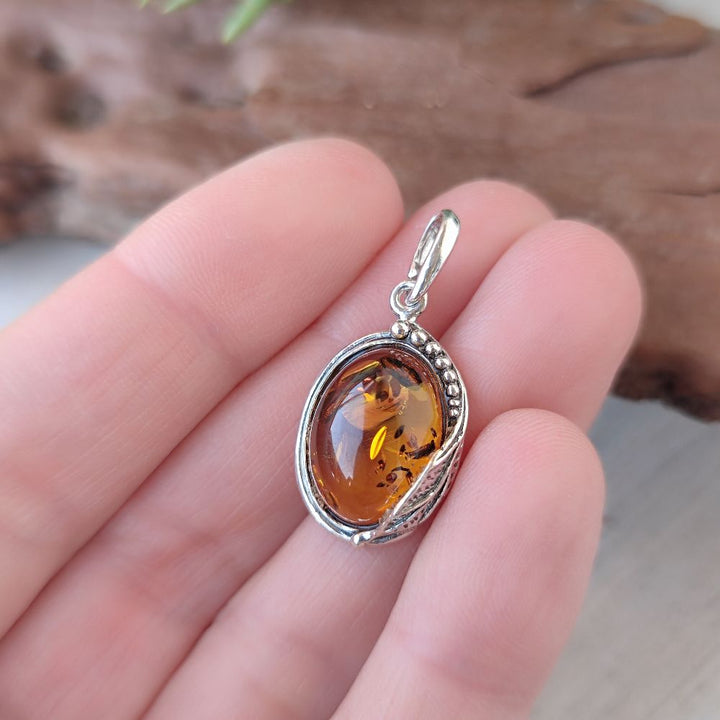 Ciondolo in argento 925 con pietra - ANKRA