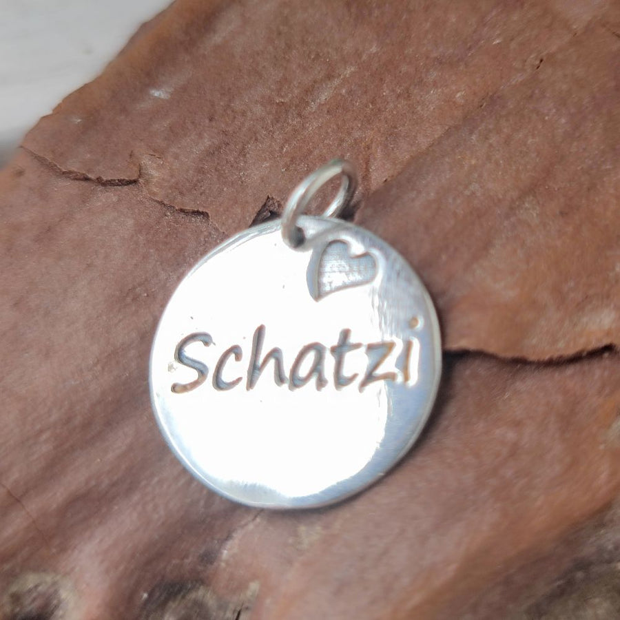 Ciondolo artigianale in argento 925 - SCHATZI