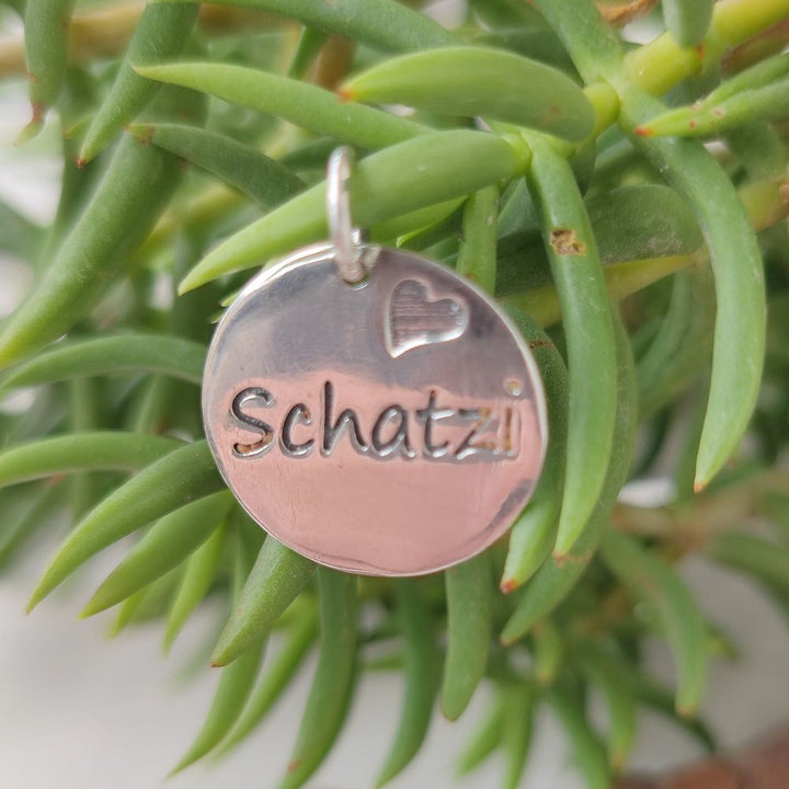 Ciondolo artigianale in argento 925 - SCHATZI