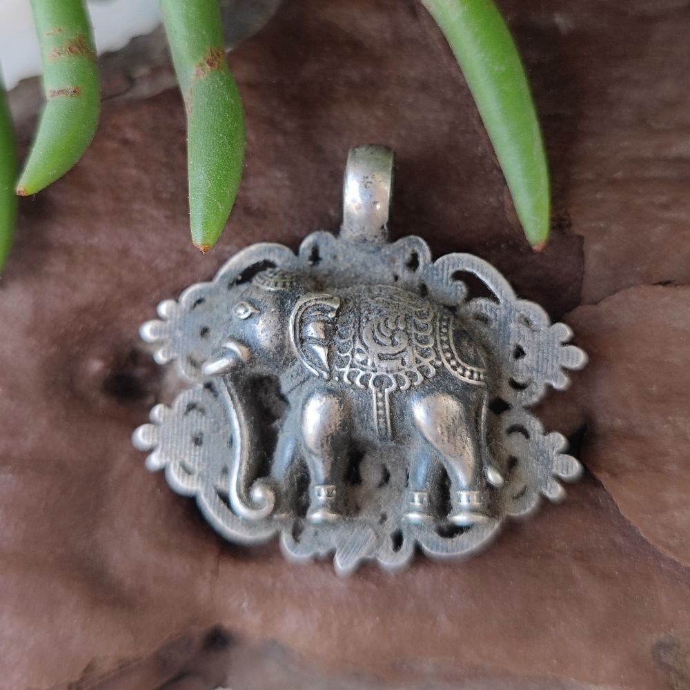 Ciondolo elefante in argento 925 - ODRARIPUR