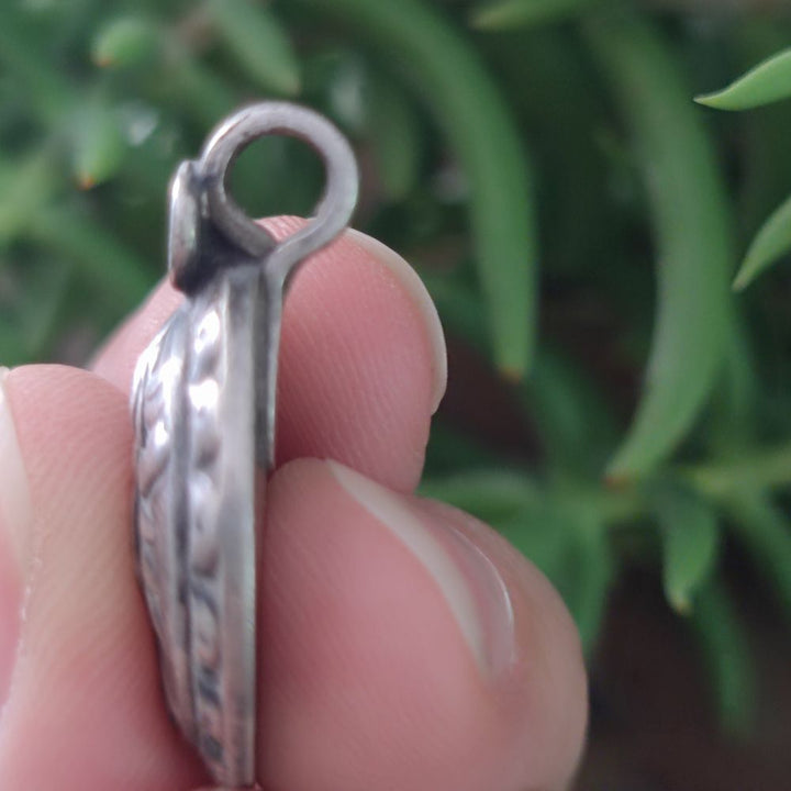 Ciondolo in argento antico con divinità Shiva - KOPHA