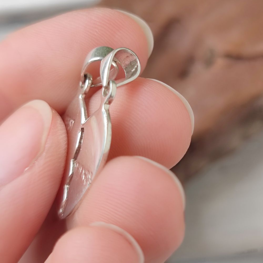 Ciondolo a forma di cuore in argento 925 - BEST FRIENDS