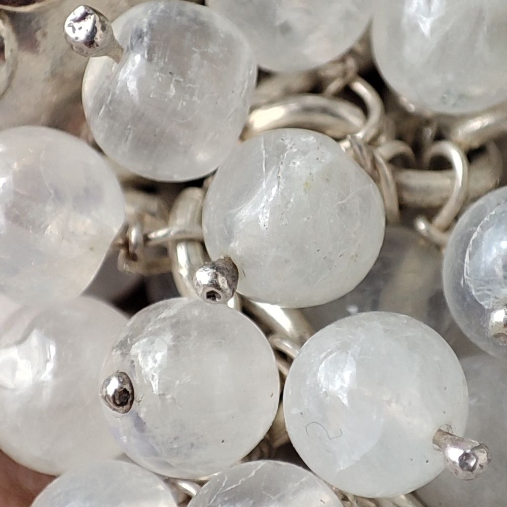 Ciondolo etnico in argento 925 con pietra - KHALARI