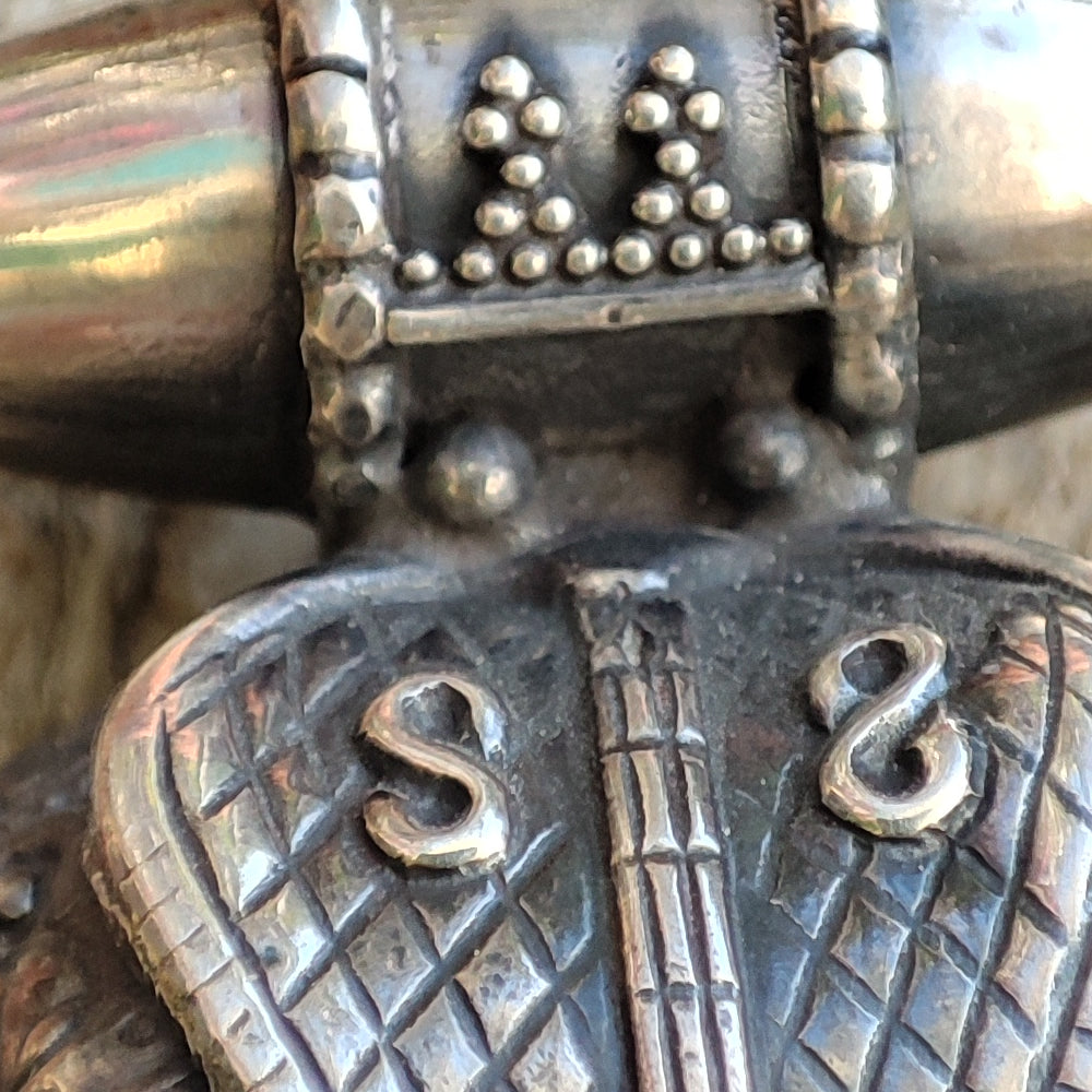 Ciondolo etnico in argento 925 Ganesh - JAMALLAH