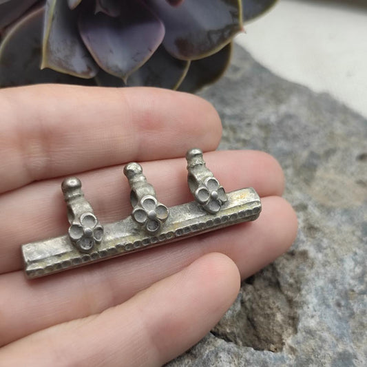 Ciondolo etnico in argento antico - TANAYA