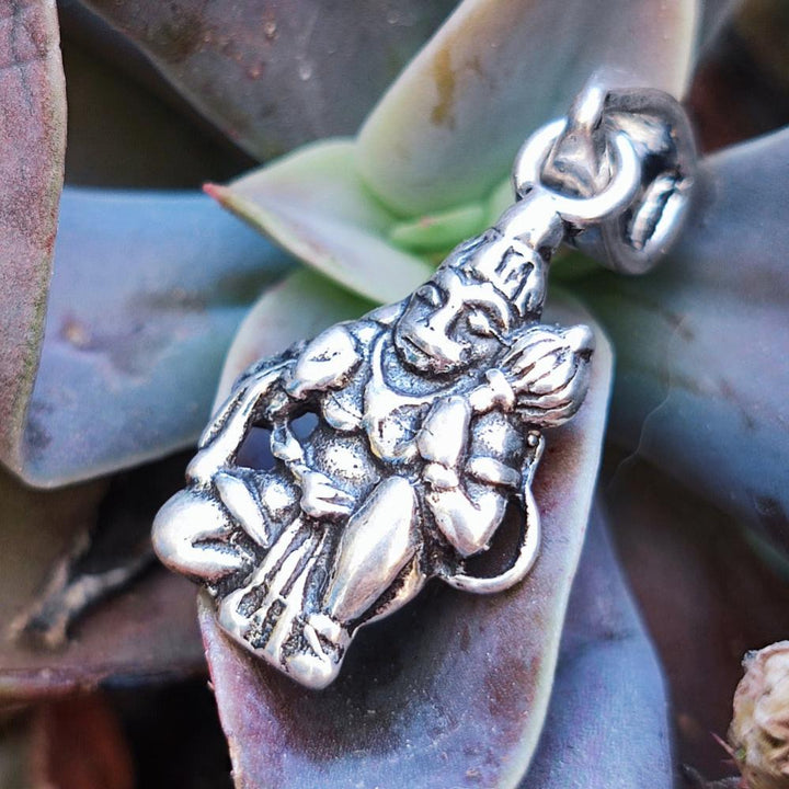 Ciondolo etnico in argento 925 Hanuman - CHAMALA