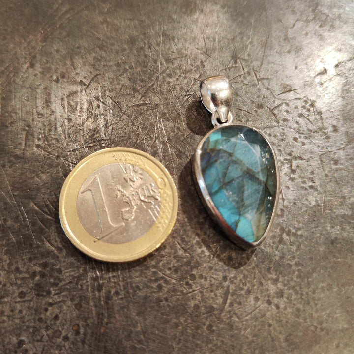 CIONDOLO Labradorite argento 925 - DANYA