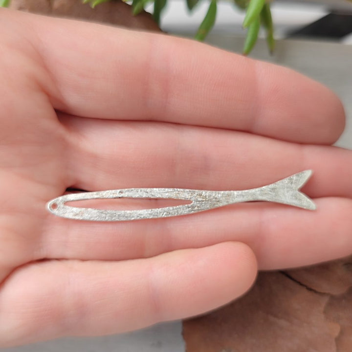 Ciondolo pesce in argento 925 - THIDI