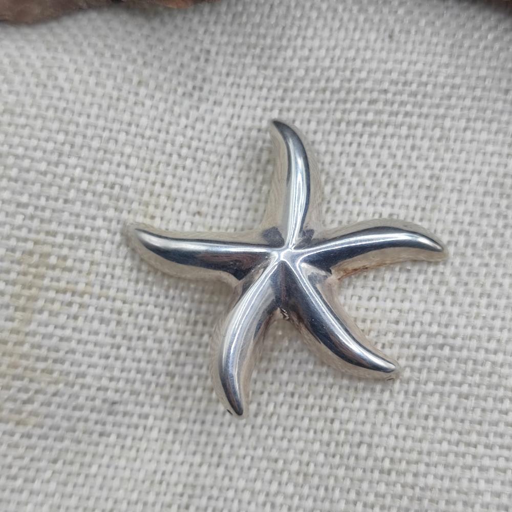 Ciondolo artigianale stella marina argento 925 - SADASIVPET